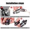 Hinterradstoßdämpferbuchse 22 24 32 44 50 52 54 68mm Innendurchmesser 8mm Mountainbike Stoßdämpfer Montage Teile