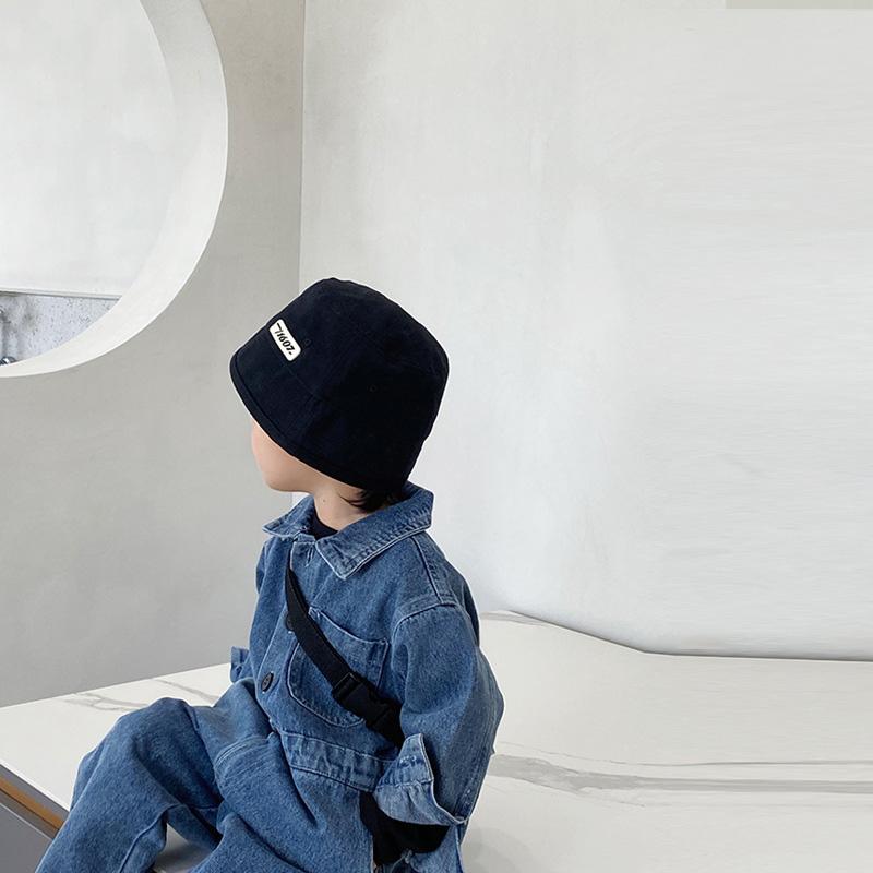 Letter Baby Bucket Hat Spring Summer Outdoor Baby Boys Girls Fisherman Cap Toddler Kids Beach Panama Sun Hats Bonnet