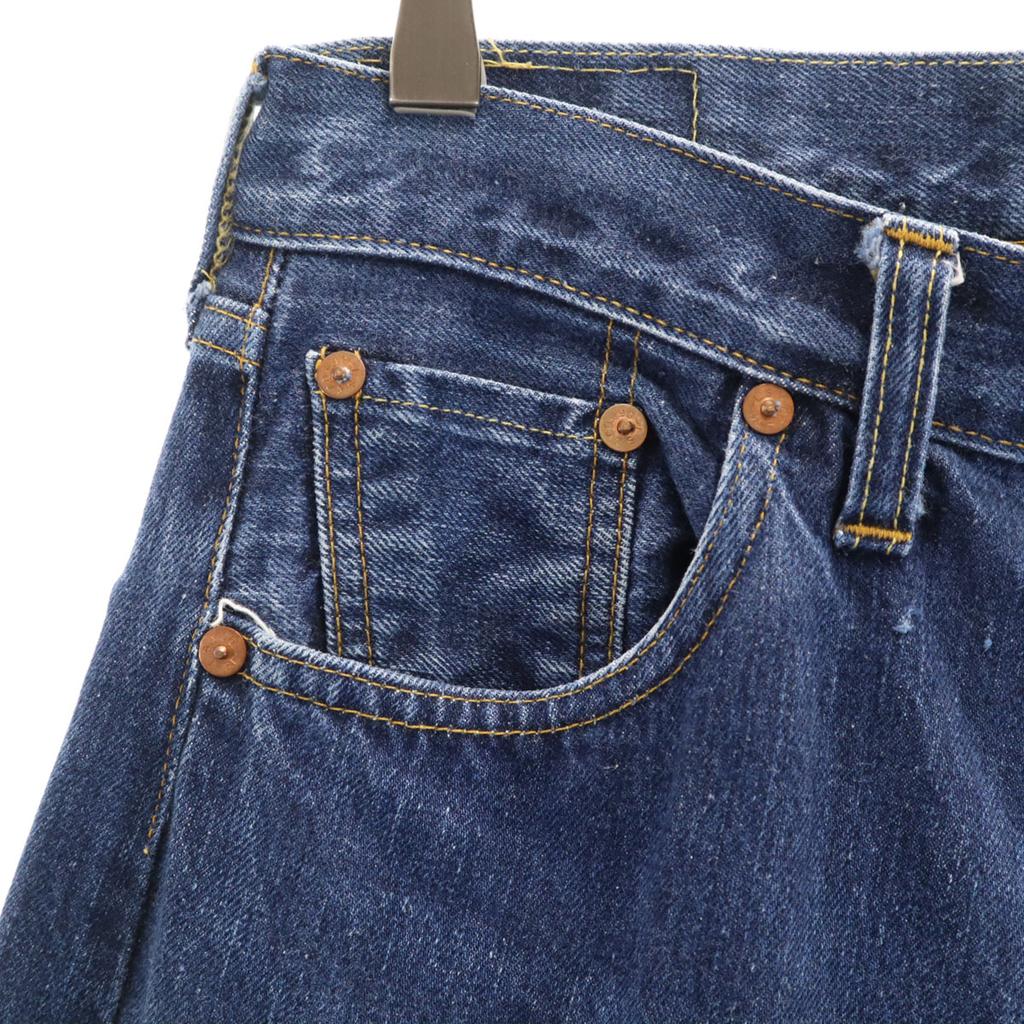 Levi's 90s 501XX Big E Red Ear Valencia Factory Old Denim pants Men's Used