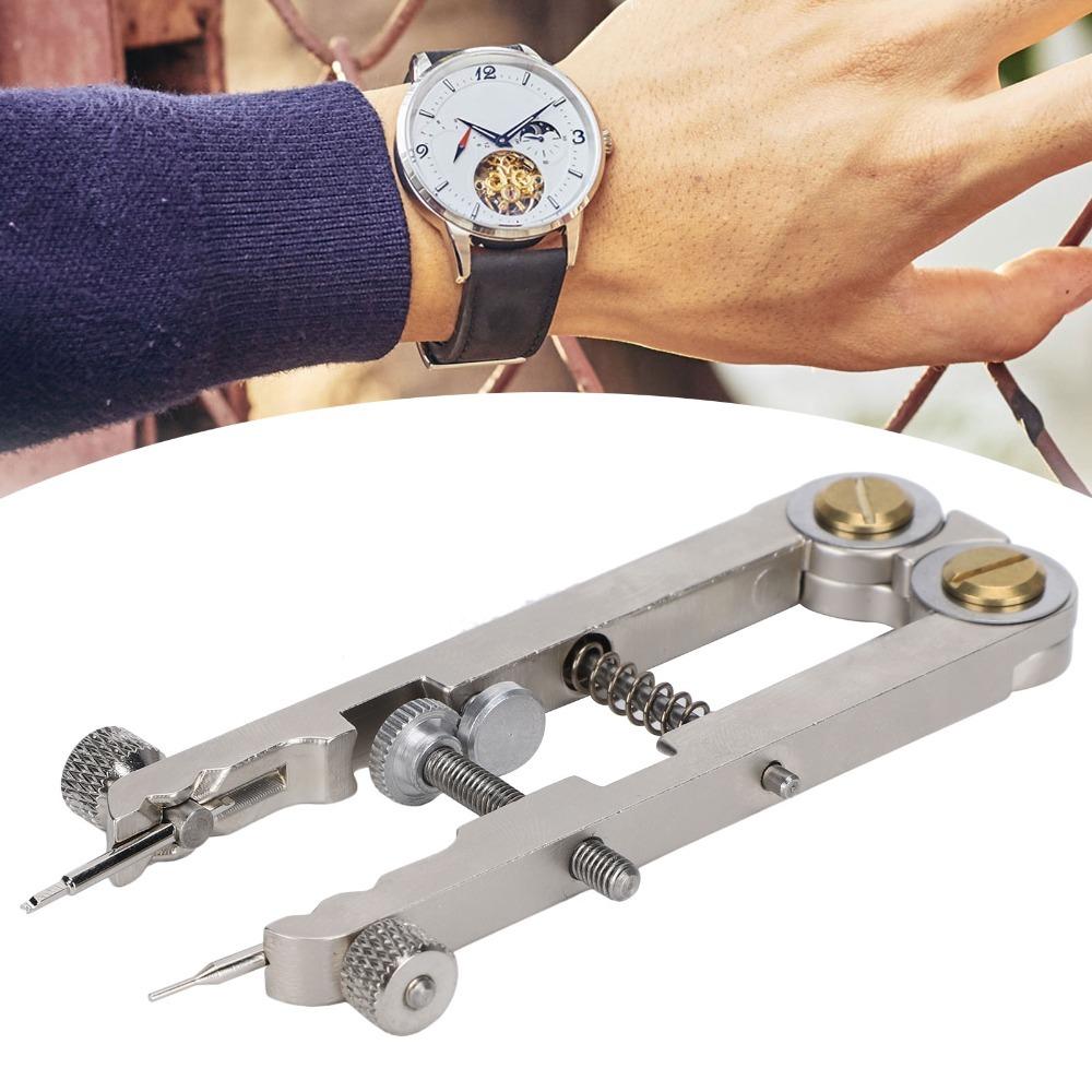 Silvery Spring Bar Tool Alloy Steel Watch Repairing Tool Watch Band Pliers Watch Band Removal