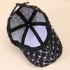Fashion Hat Women's Small Fragrant Wind Full Diamond Cap Spring and Autumn Outdoor Travel Shade Show Face Small Baseball Cap Fashion Hat