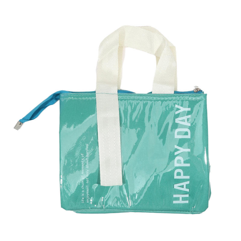 Fashion Travel Picnic Portable Thermal Bento Tote Bag Large Capacity Simple Thickened Waterproof Lunch Organizer Bag