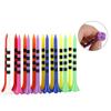 Fengyi Four-Corner Plastic Golf Tees - Mixed Colors 100-Pack