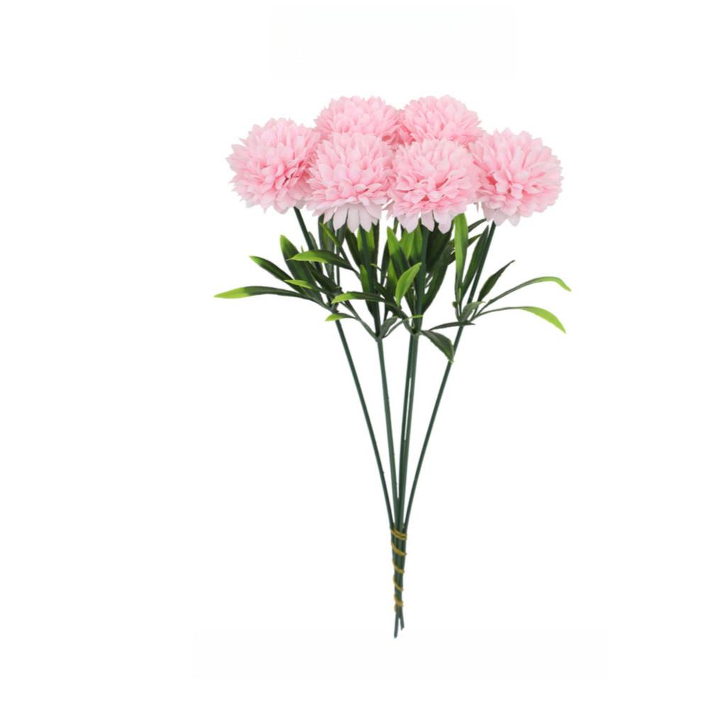 Plastic Ball Flower Decoration for Wedding Bookshelf Decor Home Sunroom Party Decoration Artificial Floral Arrangement