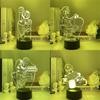 Super Mario Usb Night Light With Color Changing Led For Gaming Room Decor