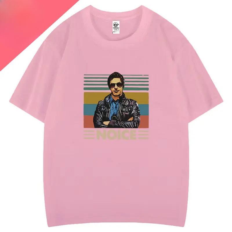 Jake Peralta Brooklyn 99 Noice T Shirt Novelty Breathable Camisetas Summer Short Sleeve Oneck for Men Clothing