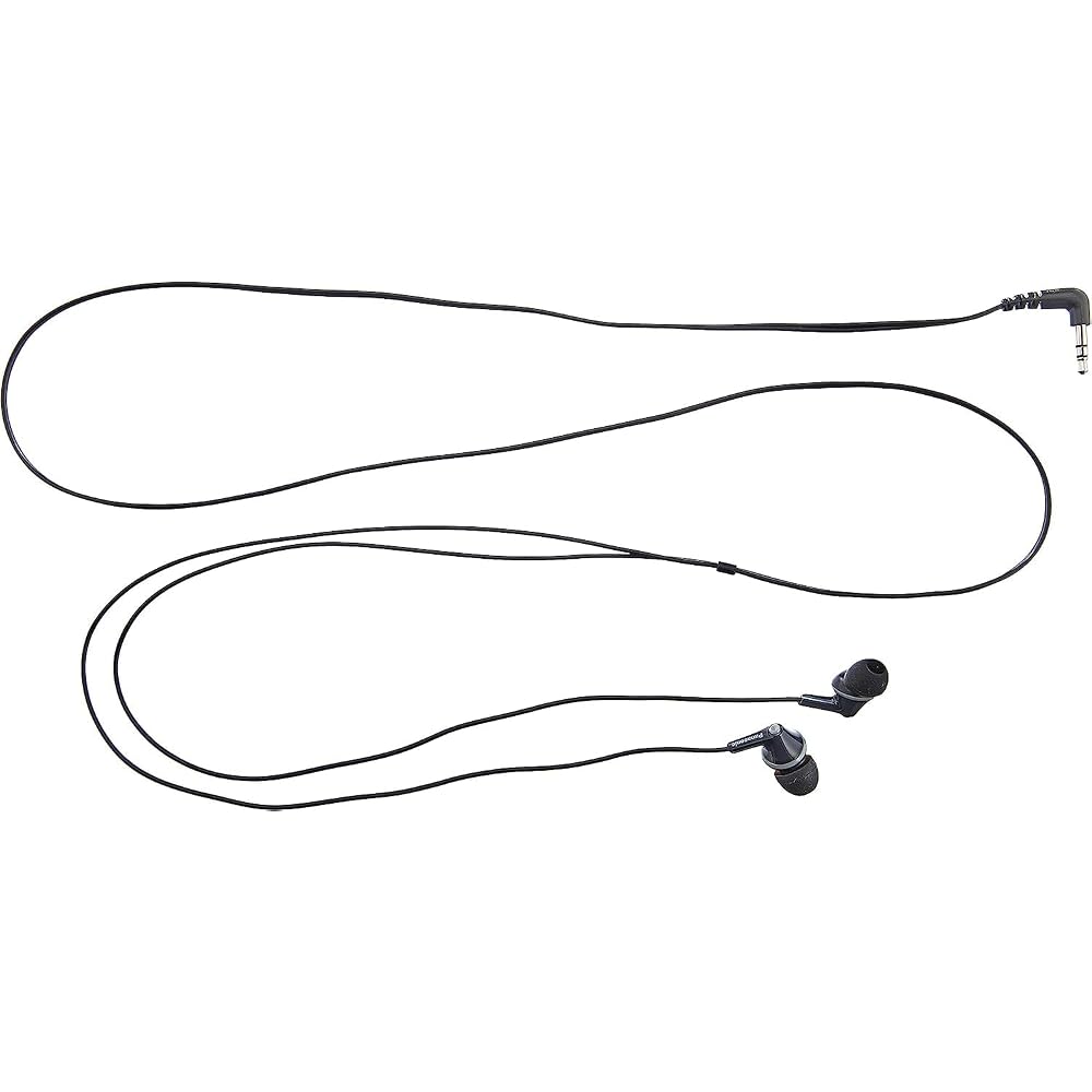 Panasonic Ergofit Stereo Earphones Black