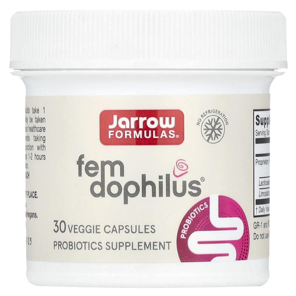Jarrow Formulas Women's Fem-Dophilus Veggie Capsules, 30 Count