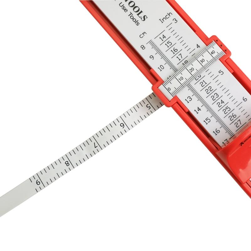 Safe Plastic Kids Foot Gauge 20CM Length for Measuring Foot Width and Size Home Foot Measuring Device