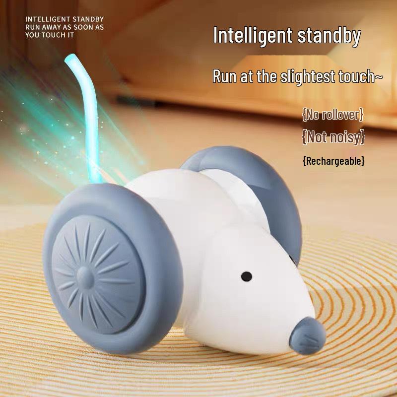 

Электрическая игрушка-дразнилка для кошек Мышь – Креативная и милая игрушка для питомца