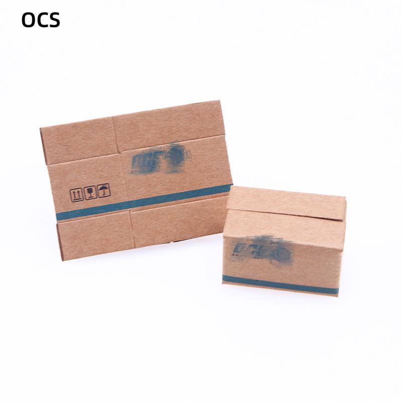 Miniature Cardboard Dollhouse Model for OB11 Toy