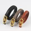 Women'S Leather Thin Belt Decorative Shirt Waist Seal With Dress Suit Waist (2Cm 8 Colors Optional)