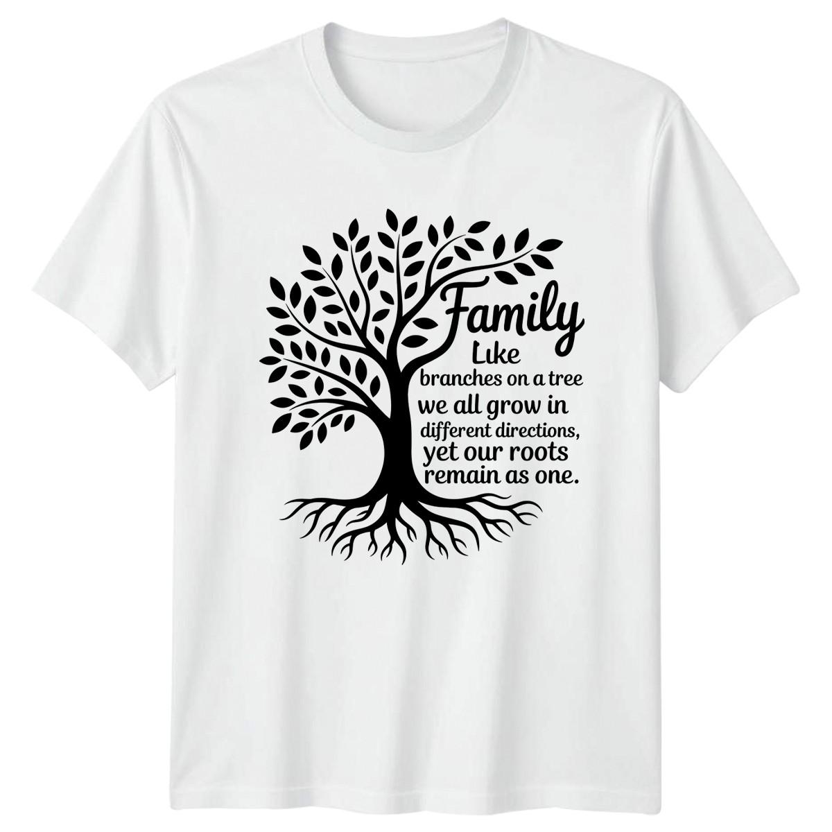 Family Like Branches On A Tree T-Shirt Genealogy Family S