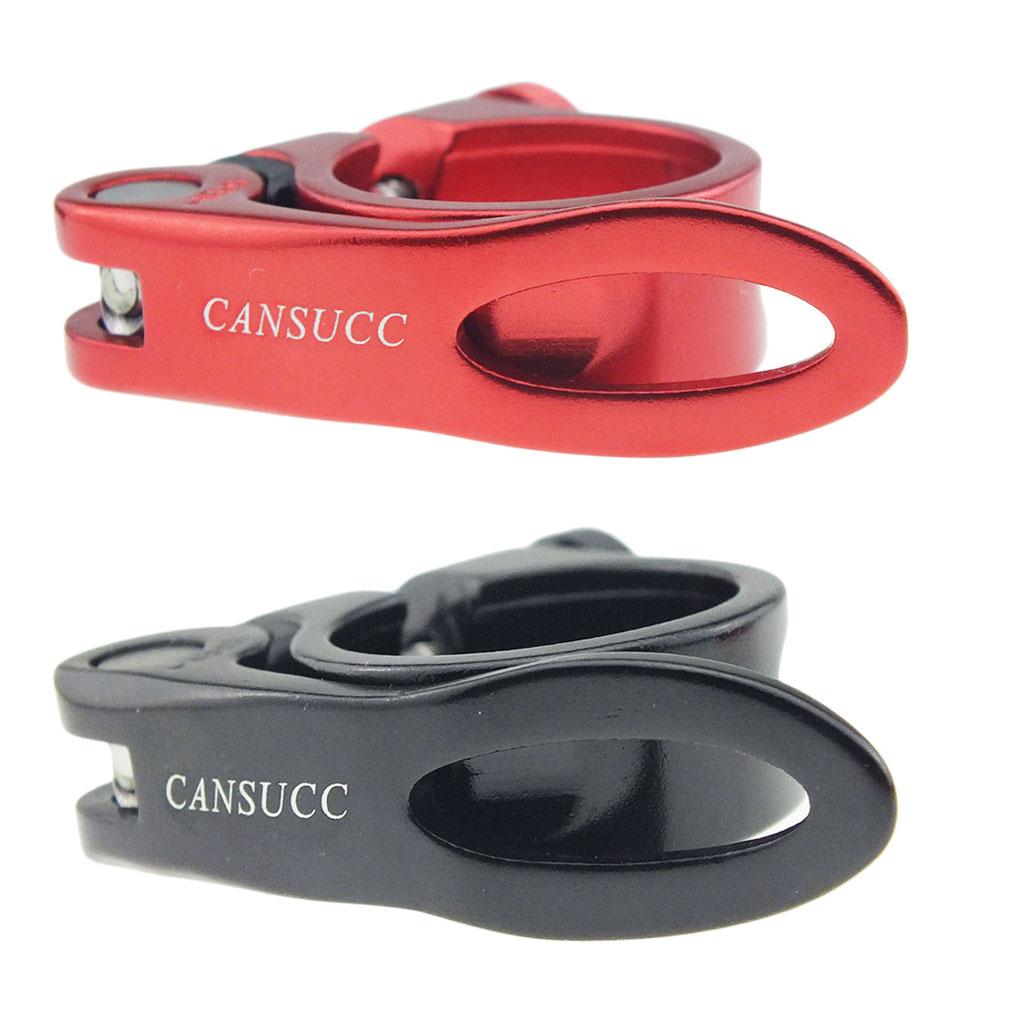 28.6mm bicycle itz post clamp quick release saddle tube clip