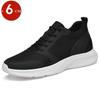 Mesh Elevator Shoes Men Sneakers 2025 Summer Casual Sports Hidden 4cm 6cm 8cm Height Increasing Shoes Taller Male Lift Tall Man