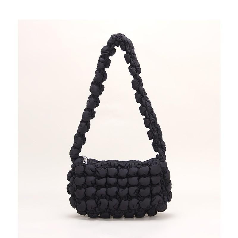 Fashionable High-texture Cloud Bag Women's 2025 New Casual One-shoulder Underarm Niche Design All-match Pleated