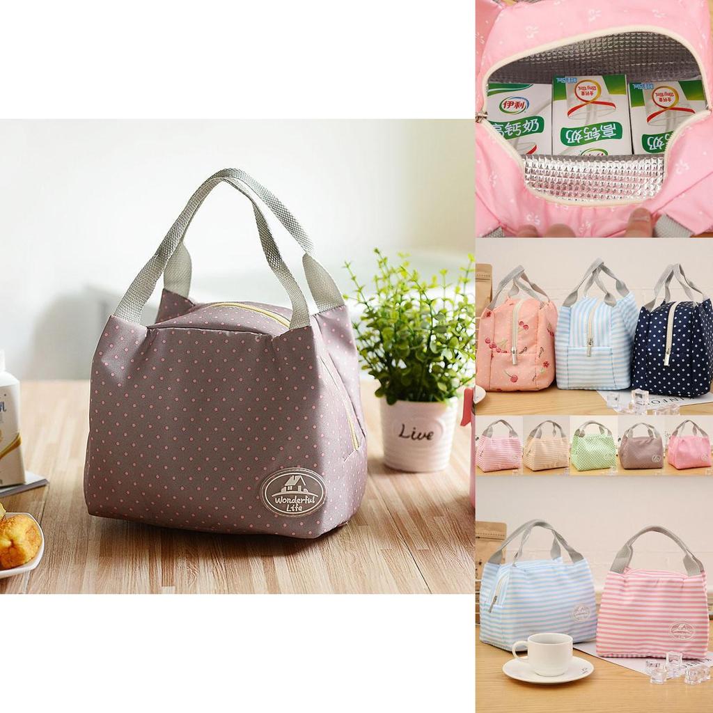 Trendy And Sturdy Insulated Lunch Bags For Everyday Use With Convenient Handle