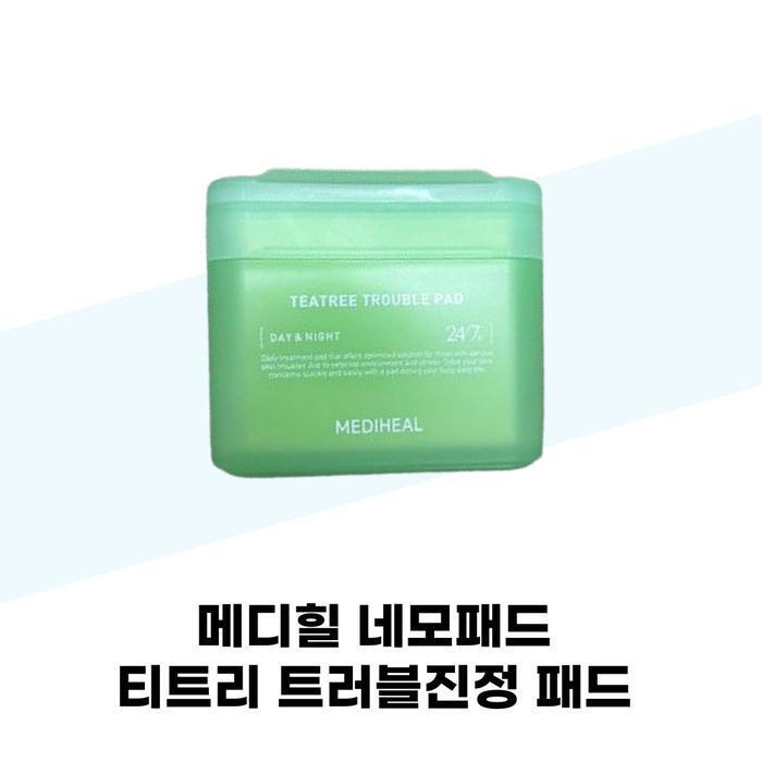 [Mediheal] Mediheal Nemo Pad Tea Tree Soothing Pad (100 sheets) + Refill (100 sheets) (38285431) color