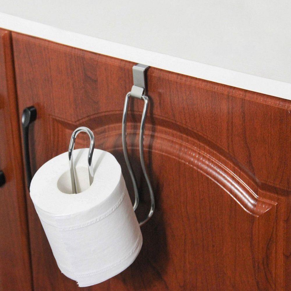Stainless Steel Toilet Paper Holder Chrome Finished Bathroom Storage Toilet Tissue Dispenser