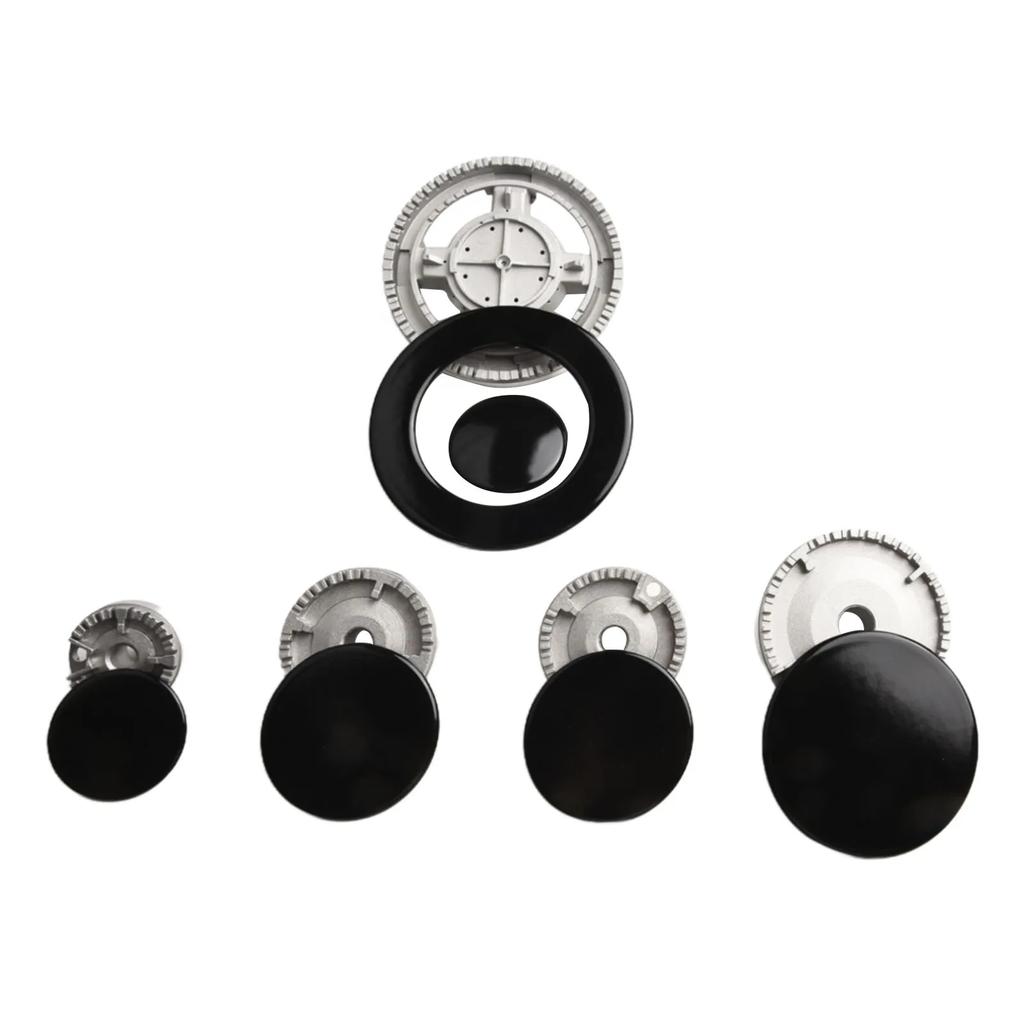 Gas Stove Burner Lid Cookware Hat Kit Upgraded Oven Gas Hob Burner Flame Cap Fits Most Gas Stove Burners Heat Distribution