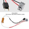 Akozon Headlight Decoder 2pcs LED Headlight Fog Lamp Load Resistance Decoder H7 Anti Flicker Flash Error Cancellation