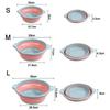 Multi-purpose Portable Washing Up Bowl Lightweight Portable Basins for Kitchen Travel Hiking Camping Picnic Cleaning Tool
