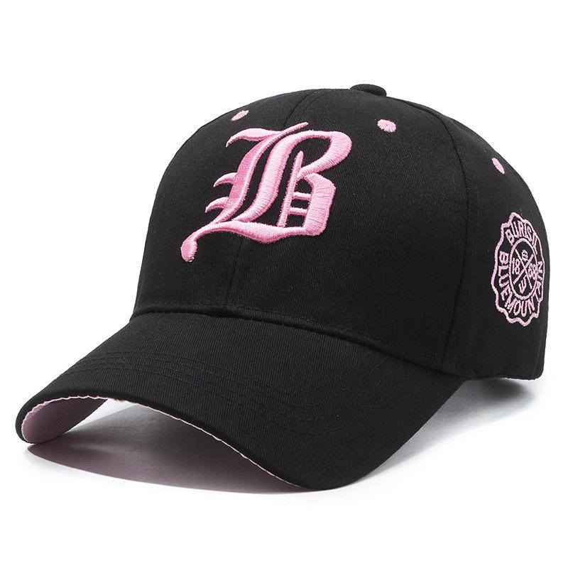 Trendy Unisex Korean Style Duckbill Baseball Cap with Deep Crown and Embroidery - Outdoor Sun Protection