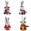 Christmas Xmas Cutlery Tableware Holder Fork Spoon Bag Cover Case