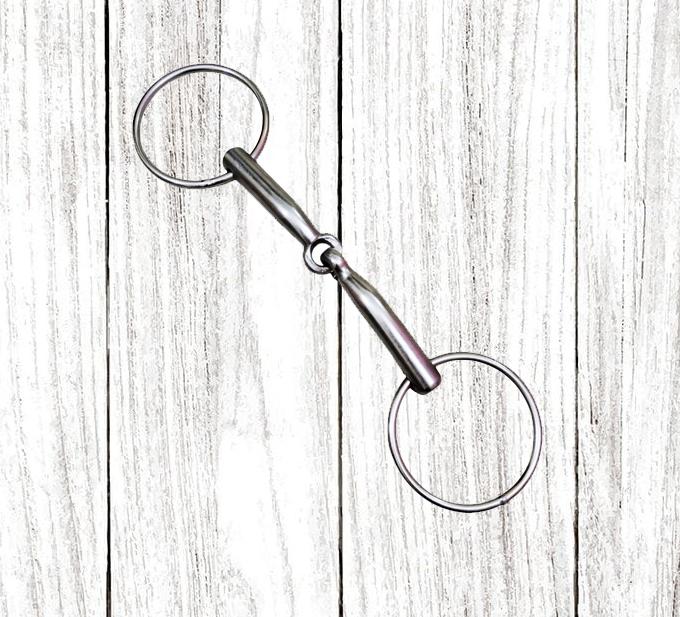 

Лошадиные трензельные удила серебристого цвета, полноразмерные, 1 штука Full