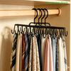 [CL]Multi Hook Hanging Clothes Organizer Foldable Closet Hanger For Belts Ties And Scarves Storage[CL]