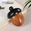 Ebony Rosewood Acorn Color-Block Wooden Ornament Pendant