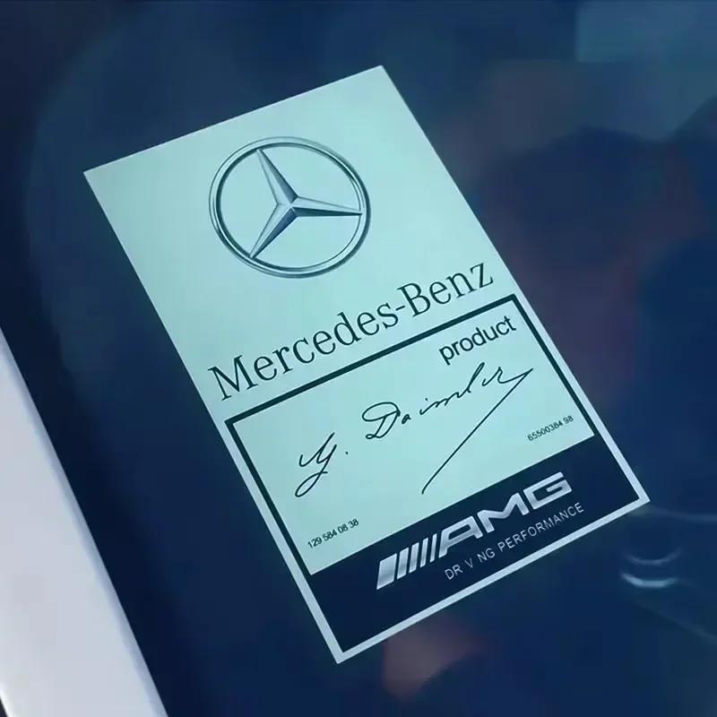 2025 Hot For Mercedes Benz JDM Static Stickers Decorative Stickers Tiger Head Running Butterfly Running for Mercedes-Benz Apple