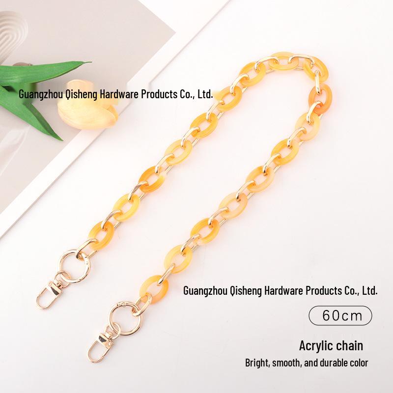 Multifunctional Acrylic Chain: Bag Strap, Glasses Holder, Phone Case Chain, DIY Beaded Accessory