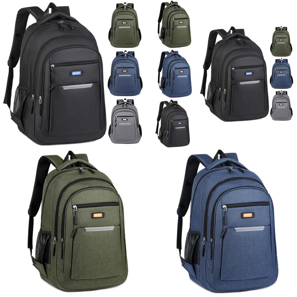 Oxford Backpack Breathable Anti Theft Laptop Compartment For Business Travel School Unisex