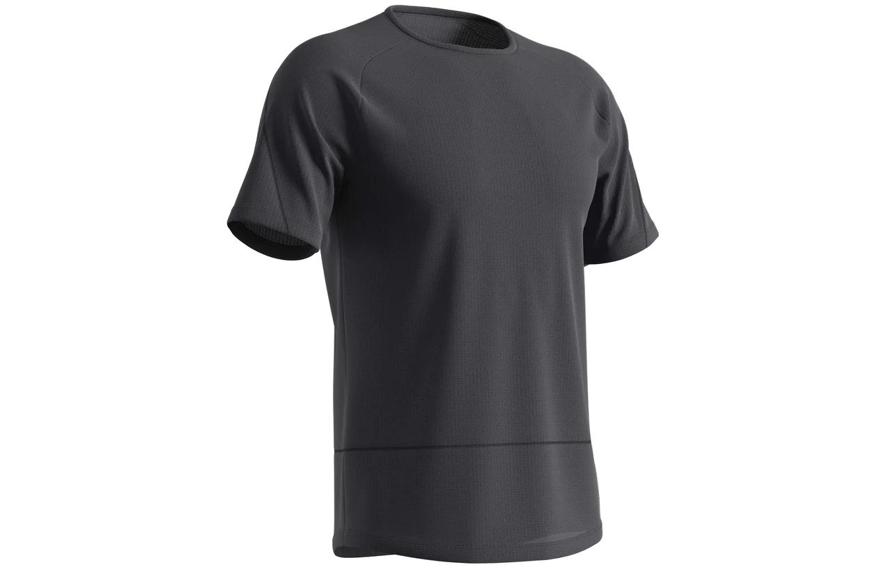 SALOMON CROSS RUN T Shirt Men s Black LC1869400 M