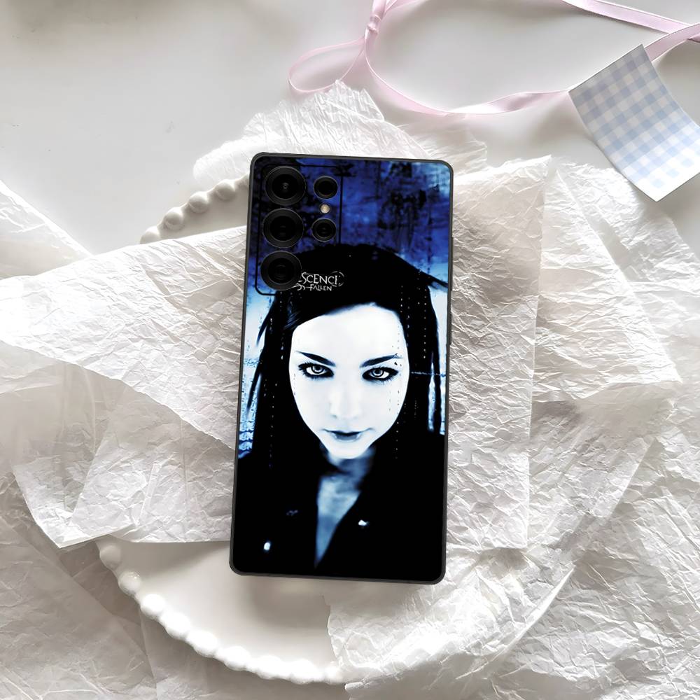 E-Evanescence Rock Bands Phone Case For Samsung S 24 Fe 25 Ultra Plus 20 Lite 21 30 22 23 24 22 Ultra 5G Fundas