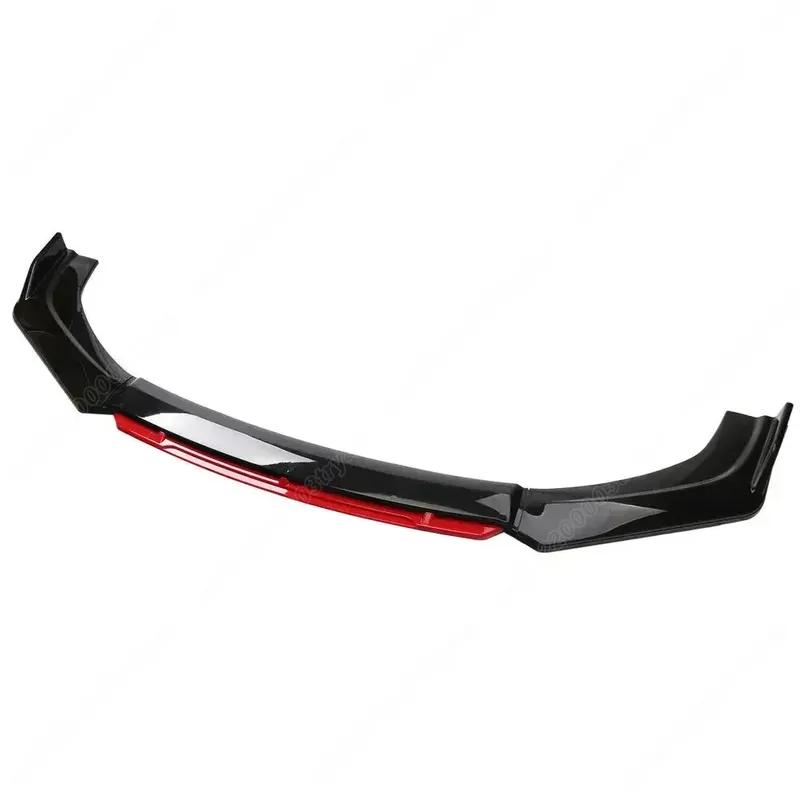 For Honda Civic Hatchback 2016 2017 2018 2019 2020 2021 Front Bumper Spoiler Splitter Front Shovel Guard Body Modification Kit