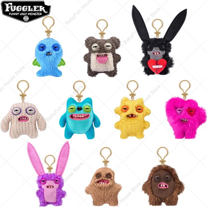 Fuggler Příšerky se škaredými zuby Plyšové hračky Klíčenky Fugglers Širokooký podivín Rozzlobený mimozemšťan Králík Panenky Peluche Přívěsky