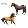 Model koně Realistická PVC figurka koně Socha Skulptura Domácí Kancelář Stolní Dekorace Ornament Vzdělávací Zvířecí Hračka pro Děti