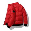 Brand Men's Winter Cotton Jacket, Autumn/Winter Warm Velvet Slim Fit, Versatile Fashion Casual with Stand Collar.