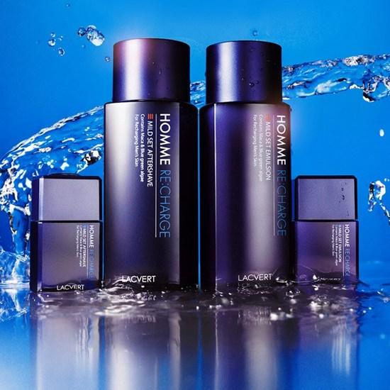 Laquevert Men's Homme Recharge 2-piece special set, 16 sets