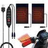Motorcycle Heated Grips Cover USB Electric Heating Bicycle Motorbike Motorcross Handle Handlebar Warmer Removable Grips