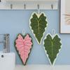 New Leaf Hand Towel Double-layer Soft Kitchen Towel Speed Dry Thickened Absorbent Towel Bathroom Use
