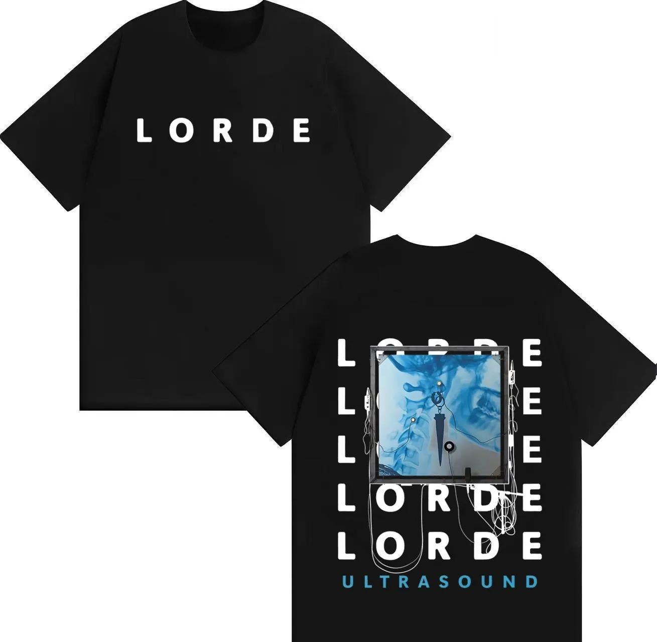 

Fashion Casual Unisex Tshirt High Quality Graphics Tshrit Lorde Hot Sale Tshirts Oversized Cotton ONeck Short Sleeve Clothes S