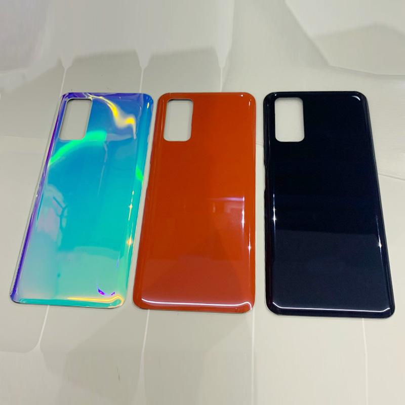 Nowa tylna szyba do tylnego panelu baterii Huawei Honor V30 Pro Obudowa tylnych drzwi z obiektywem aparatu