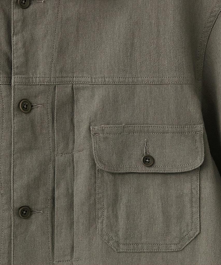 Leopeusaideu Trucker Half Shirt Jacket Mud