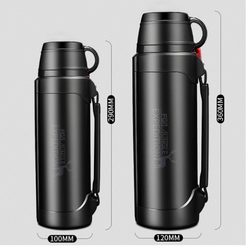 Fuguang Isolierflasche aus Edelstahl mit großem Fassungsvermögen