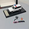 1:64 Land Cruiser LC80  Simulation Alloy Mini Car Model Collection Gift Toy