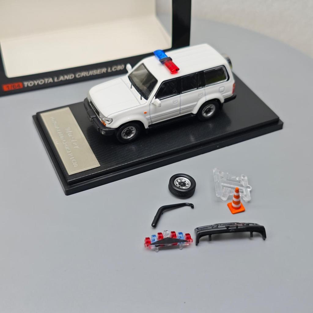 1:64 Land Cruiser LC80 Simulation Alloy Mini Car Model Collection Gift Toy