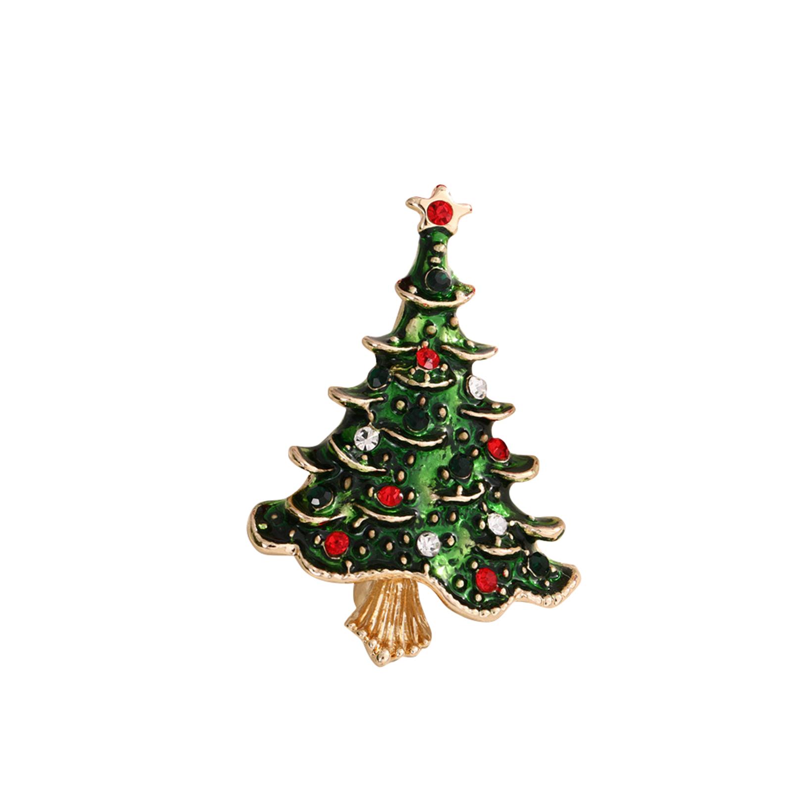 

Різдвяна серія Брошка Дзвіночок Сніговик Лось Декоративна шпилька Ювелірні вироби своїми руками Аксесуари Свіжа та мила брошка 2pcs